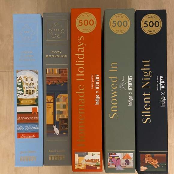 Hobbry Puzzles x 5!! - Picture 1 of 11